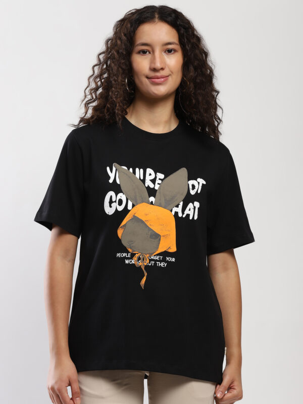 RABBIT PRINTED T-SHIRT